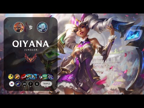 Qiyana Jungle vs Viego - KR Grandmaster Patch 13.13