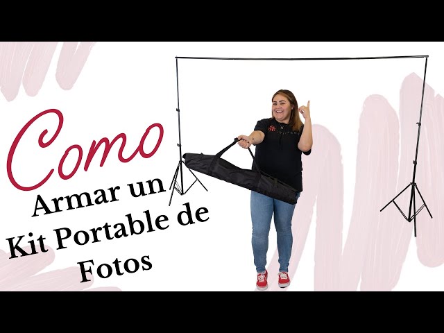 Vídeo relacionado con EMART Soporte de Fondos con Base 2 x 3m, Sistema de Telón Fotográfico Ajustable para Fotografía, Estudio de Vídeo, Decoración de Fiestas - Negro