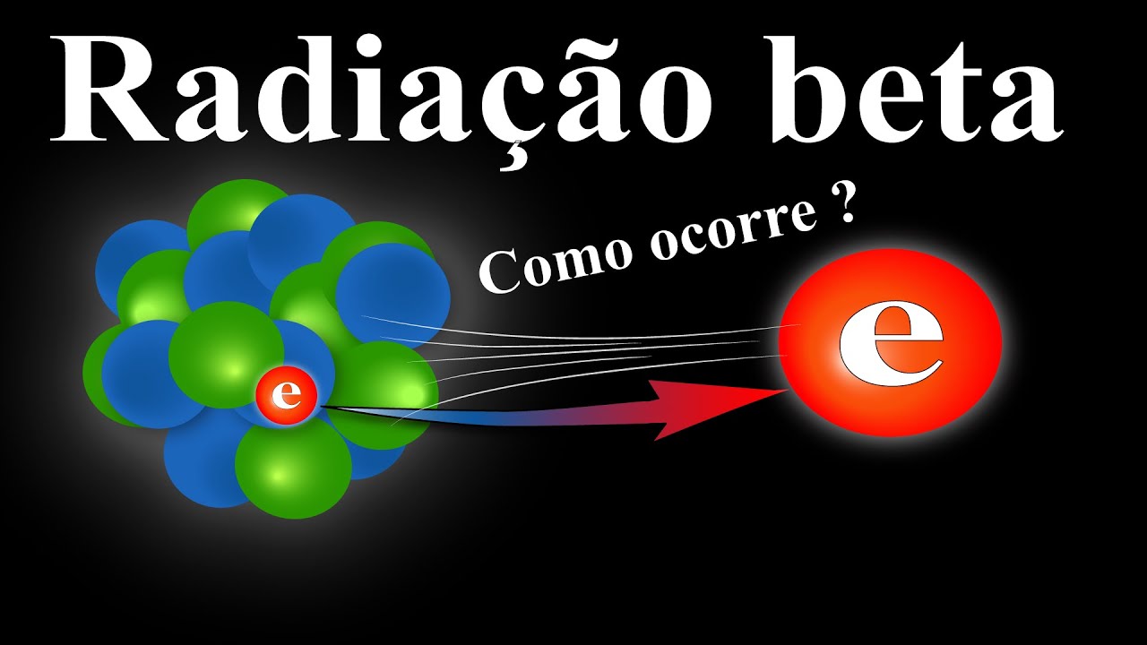 Como pode um núcleo atômico emitir elétrons? Decaimento beta