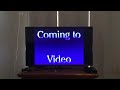 The Australian Disney Buena Vista Mega VHS Warning Screen Logo And Bumper Compilation