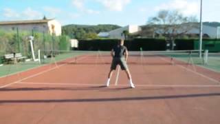 Tennis training met Microgate Witty SEM