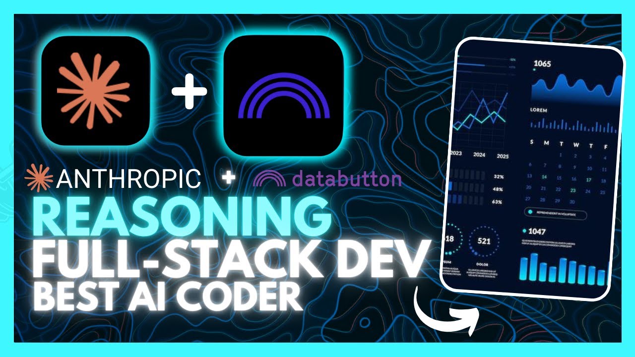 Databutton: BEST Full-Stack Developer with NO CODE + Sonnet 3.7 (Mcp, Python Backend, Auth)