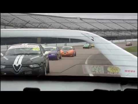 Rockingham 2016 – Race 1 – Dave Messenger – Rear View