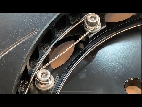 How To Safety Wire. Safety Wiring A Wilwood Brake Rotor