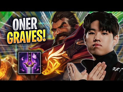 ONER IS A BEAST WITH GRAVES! - T1 Oner Plays Graves JUNGLE vs Neeko! | Season 2023