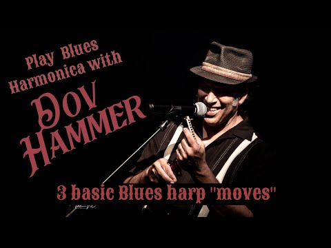 3 Blues "Moves" - some building blocks for your harmonica licks!