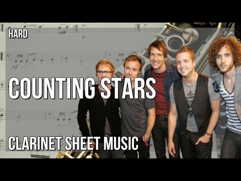 Clarinet Sheet Music: How to play Counting Stars by OneRepublic