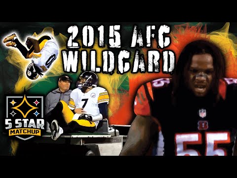 Steelers vs Bengals | 2015 AFC Wildcard Playoffs | 5 Star Rewind