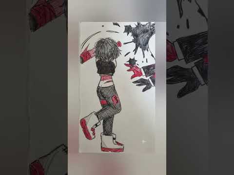 직접 그린 야라라라 뮤비 #그림 #야라라라 #shorts