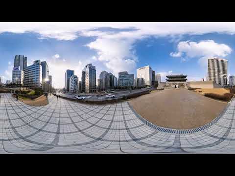 Sungnyemun Gate (Namdaemun), Seoul in 360
