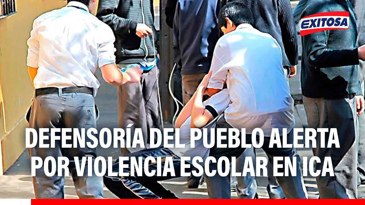 🔴🔵 Defensoría del Pueblo exhorta a denunciar casos y asignar psicólogos en colegios