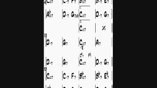 Afternoon in Paris C backing track
