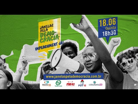 Tertúlia 109 - Janelas Pela Democracia - 14/07/2020