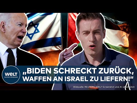 KRIEG IN NAHOST: "Israel kann Angriffsbemühungen einfahren!" US-Präsident Biden greift hart durch!