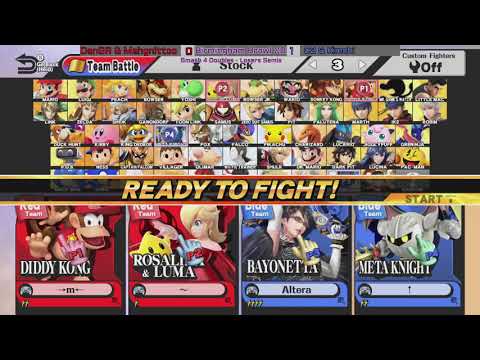Bham Brawl 20 - Smash 4 Doubles - Losers Semifinals - Mahgnittoc & DanGR vs C2 & KiMCHi