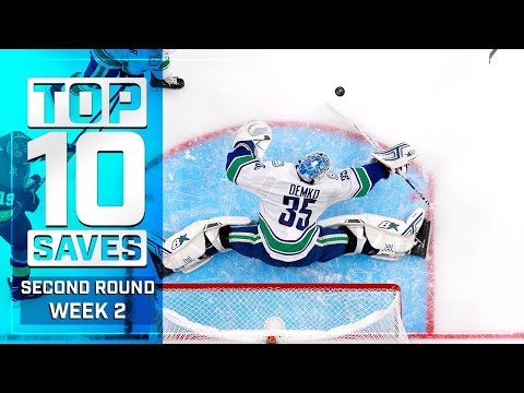 Top 10 Saves from Week 2 of the Second Round | Stanley Cup Playoffs | NHL