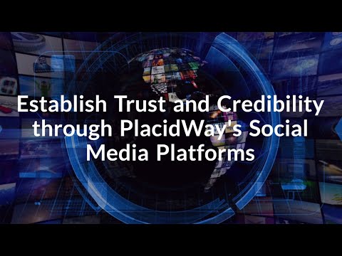 Logo of Establish Trust and Credibility Through Placidway's Social Media Platforms