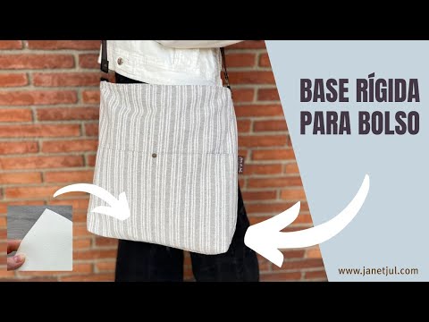 ¡Aprende como hacer bases duras para tus bolsos!