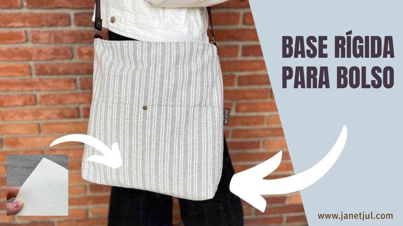 Bases rígidas para tus bolsos de manera fácil