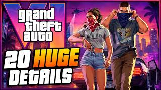 GTA 6 20 HUGE Things We Learned From The Extended Look