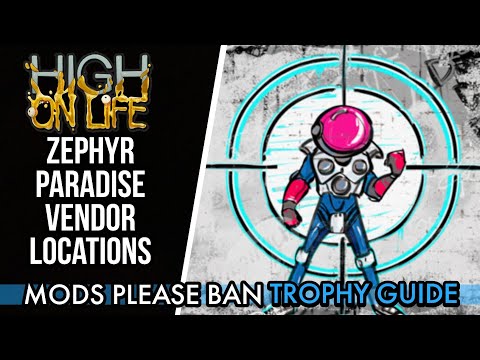 High on Life [PS5] - Zephyr Paradise ALL Shop Locations | Mods Please Ban Trophy Guide