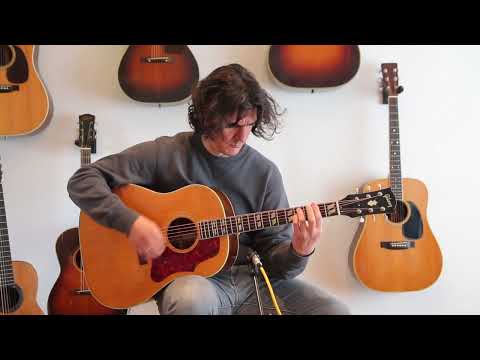 Gibson Country Western 1955 Acoustic Guitar - Iconic round-shoulder vintage sound with collector quality and Gilmour vibe - check video! image 22