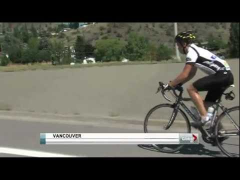 15-year-old's bike fundraising tour arrives at BC Children's - Noon News Hour, Global BC
