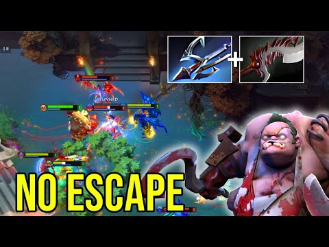 Pudge Miss Hook? No Problem! Harpoon + Abyssal Blade = No Escape! | Dota 2 Highlights – 7.39c