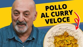 Pollo al curry veloce