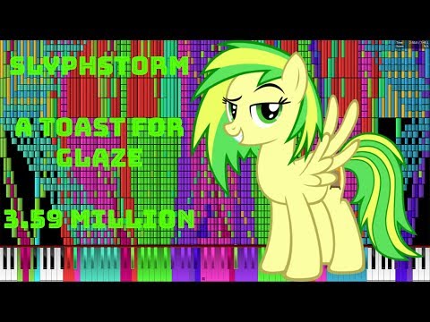 [BLACK MIDI] SlyphStorm - A Toast for Glaze 3.59 million notes