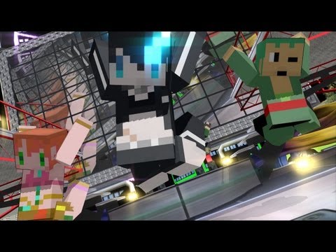【MMD】「Minecraft?」劇場ダンス(shake it!)