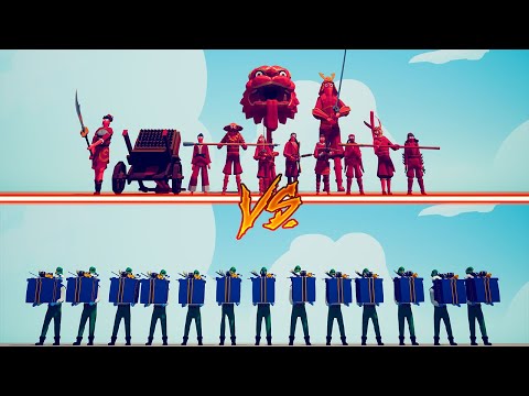 DYNASTY TEAM vs PRESENT ELF TEAM - Totally Accurate Battle Simulator | TABS