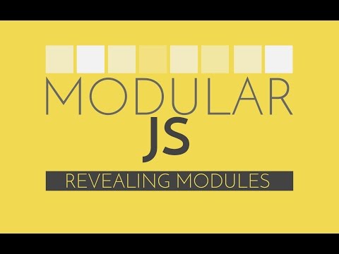 Modular Javascript 3 Revealing Module Pattern Javascript Tutorial