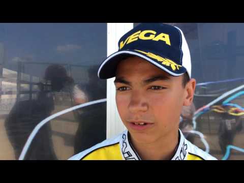 Xavier Handsaeme (Exprit / Vortex) first position CIK-FIA Karting Academy Trophy Round 2, Portimao