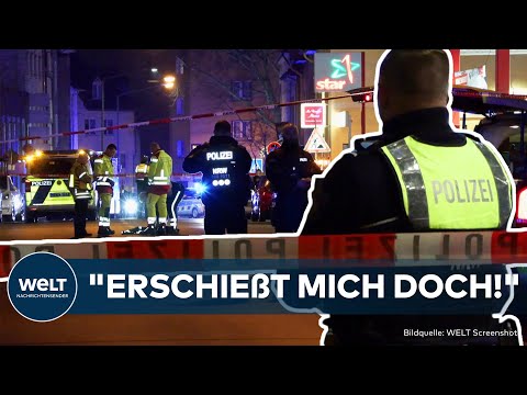 RATINGEN: Messerstecher attackiert 81-Jährigen! Erst Polizeischüsse stoppen den Angreifer!