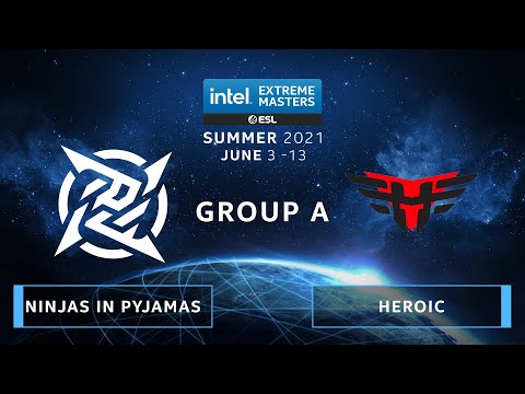 CS:GO - Heroic vs. Ninjas in Pyjamas [Nuke] Map 2 - IEM Summer 2021 - Group B