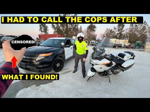 I Bought an Old Police SUV! Had To Call the Cops After What I Found!