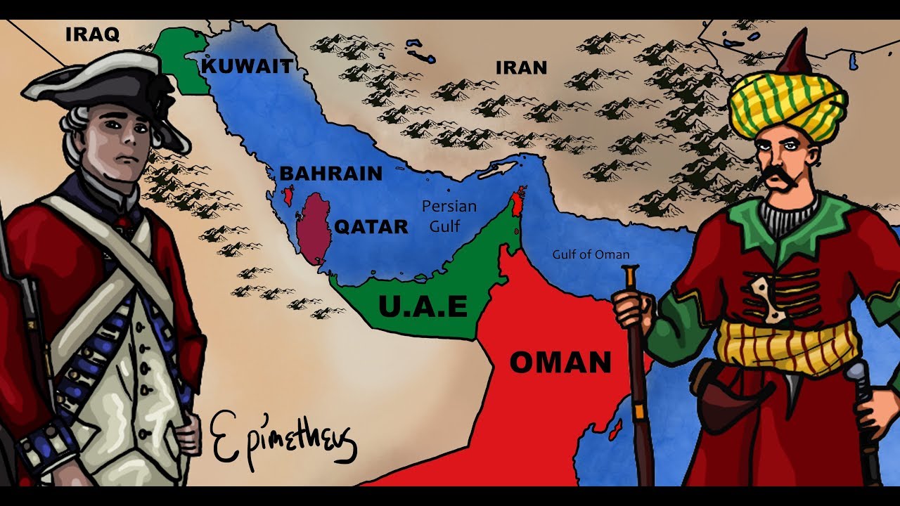 History of the Persian Gulf explained,  Bahrain, Kuwait, Qatar, Oman and the UAE