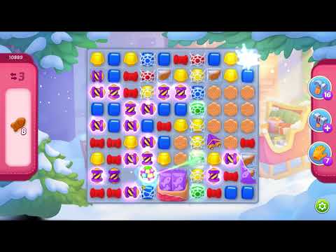 Homescapes Level 10889 No Boosters Gameplay