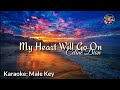 My Heart Will Go On Karaoke Male Key
