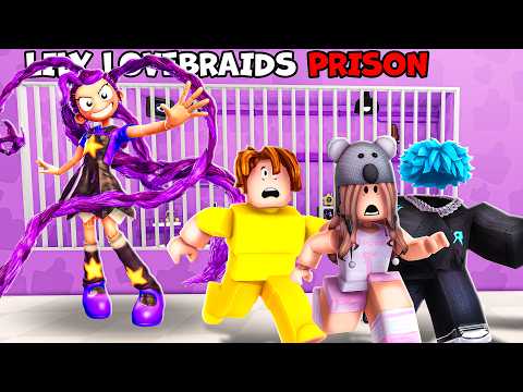 We ESCAPE LILY LOVEBRAIDS PRISON RUN in Roblox!