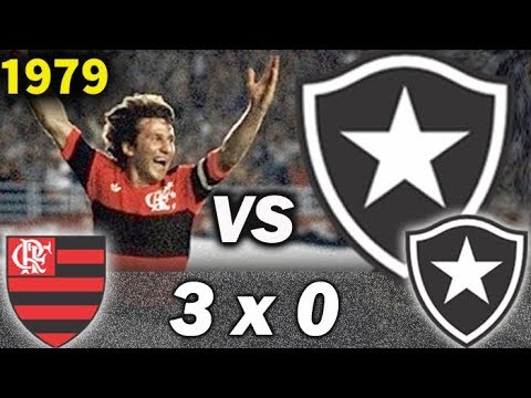Zico vs Botafogo na Final do 1º Turno do Carioca de 1979 | Flamengo 3 x 0 Botafogo