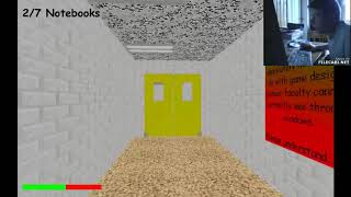 niño loco aleman juega baldis basics