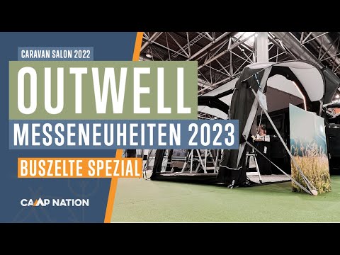 Caravan Salon 2022 | Outwell Messeneuheiten 2023 | BUSVORZELTE