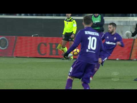 Il gol di Badelj - Fiorentina - Juventus - 2-1 - Giornata 20 - Serie A TIM 2016/17
