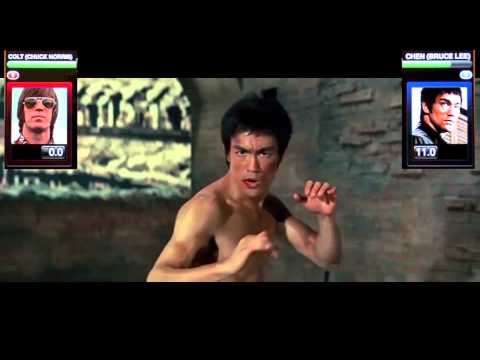 Bruce Lee VS Chuck Norris Mortal Combat - Fight-Player