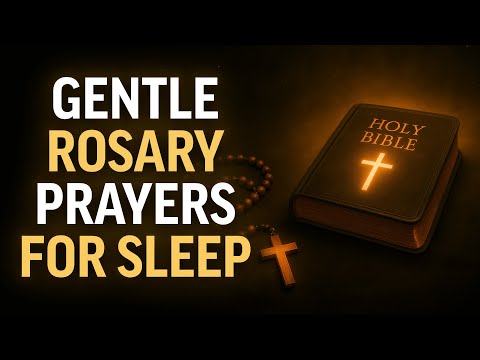 3 HOURS of Peaceful Rosary For Deep Rest - Fall Asleep To Catholic Meditation