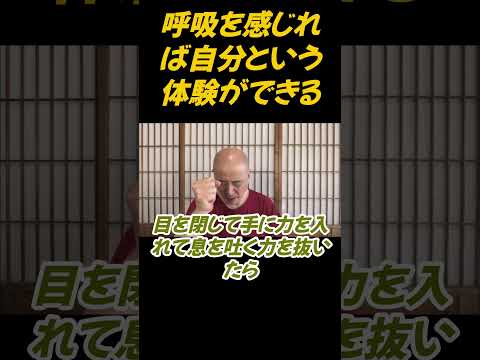 仏教学科 呼吸を感じれば自分の体験ができる#切り抜き＃ヨガ＃健康#仏教＃瞑想＃マインドフルネス