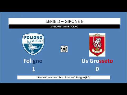 Gs Tv - highlights di Foligno Calcio Us Grosseto 1 a 0