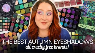THE *BEST* EYESHADOW PALETTES FOR AUTUMN! All Cruelty Free, Drugstore & Indie Palettes For Fall 2025